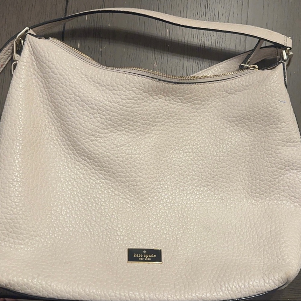 Kate Spade cream colored purse